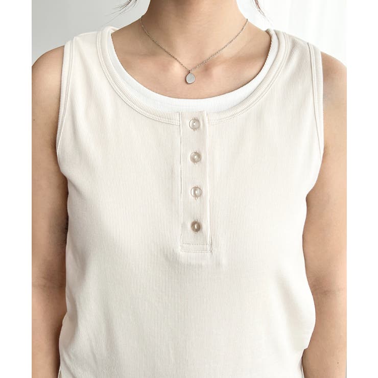 ヘンリータンク＋ベーシックタンク2枚セット | moment+ | 詳細画像7 