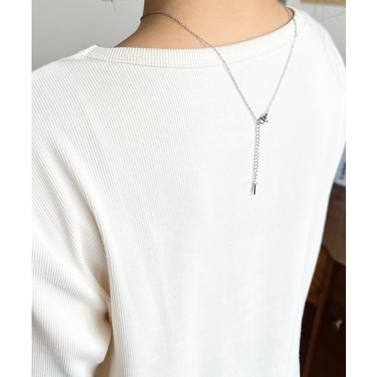 レイヤード風ヘンリーロンT | moment+ | 詳細画像10 