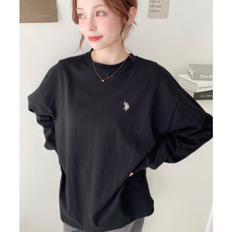 U.S.POLO ASSNワンポイント刺繍ロンT | moment+ | 詳細画像19 