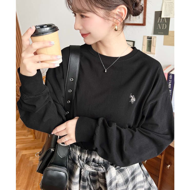 U.S.POLO ASSNワンポイント刺繍ロンT | moment+ | 詳細画像35 