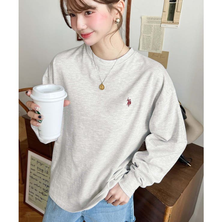 U.S.POLO ASSNワンポイント刺繍ロンT | moment+ | 詳細画像43 