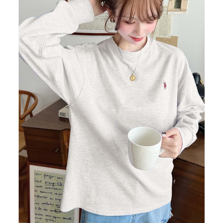 U.S.POLO ASSNワンポイント刺繍ロンT | moment+ | 詳細画像44 