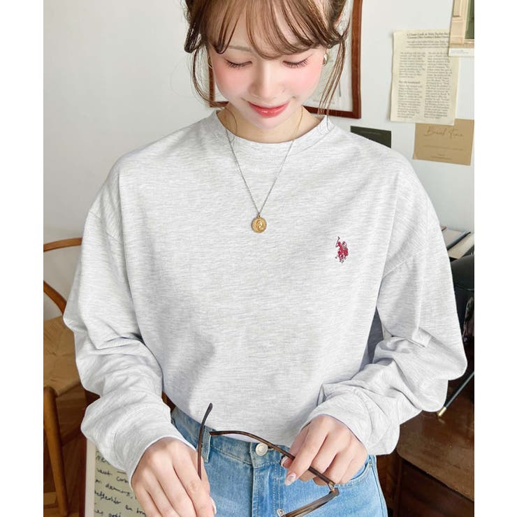 U.S.POLO ASSNワンポイント刺繍ロンT | moment+ | 詳細画像45 