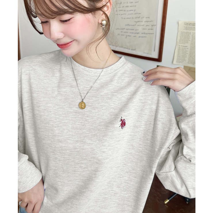 U.S.POLO ASSNワンポイント刺繍ロンT | moment+ | 詳細画像46 
