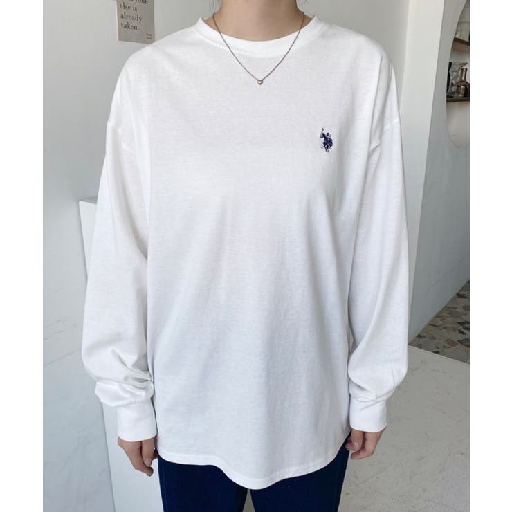 U.S.POLO ASSNワンポイント刺繍ロンT | moment+ | 詳細画像7 