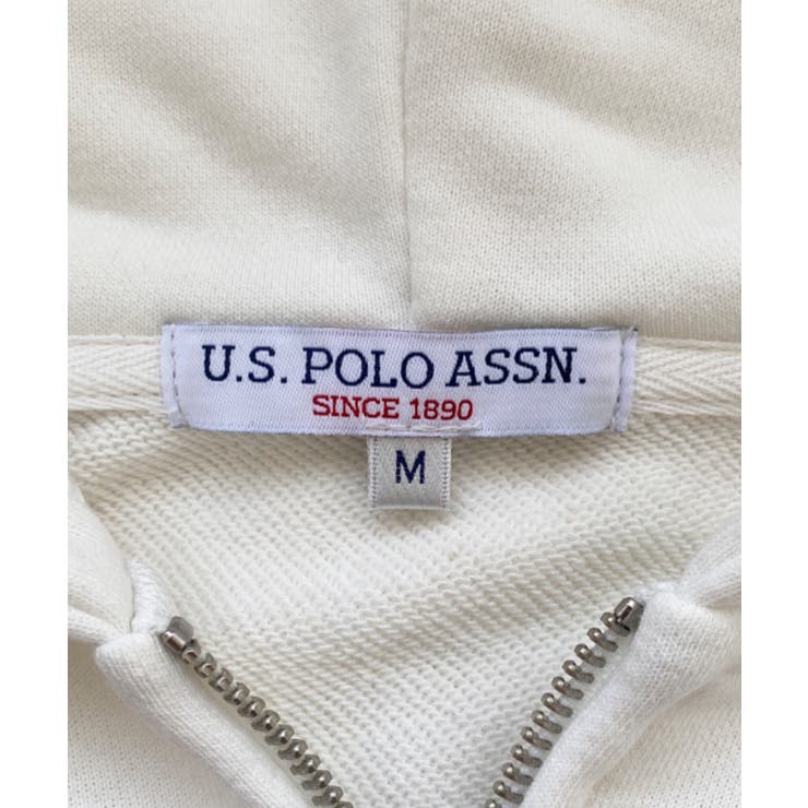 U.S.POLO ASSNワンポイント刺繍ダブルジップショートパーカー | moment+ | 詳細画像14 