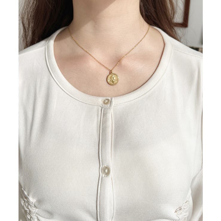 フロントドロストリブカットソーカーディガン | moment+ | 詳細画像7 