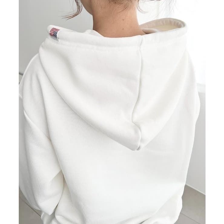 U.S.POLO ASSN.ワンポイント刺繍ショート丈パーカー | moment+ | 詳細画像12 