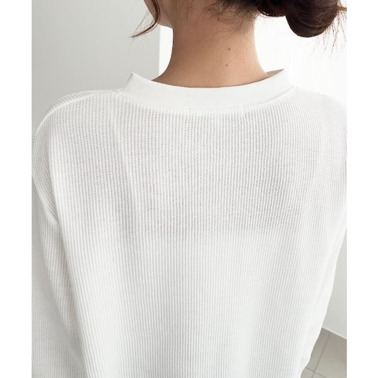 U.S.POLO ASSNワンポイント刺繍ワッフルヘンリーネックプルオーバー | moment+ | 詳細画像13 