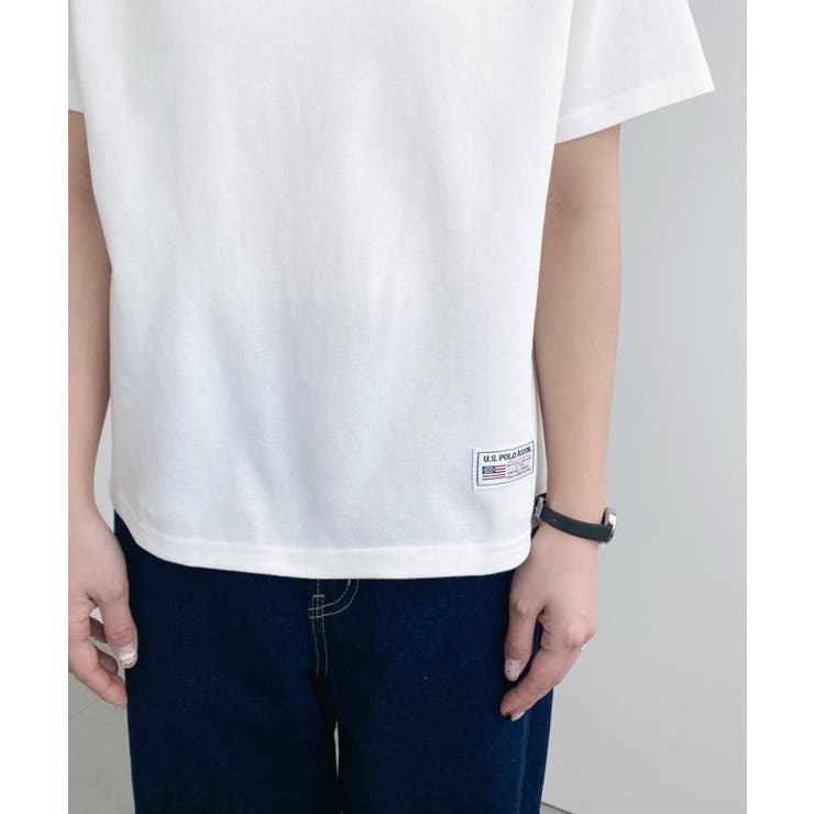 U.S.POLO ASSN.ワンポイント刺繍半袖Tシャツ | moment+ | 詳細画像10 