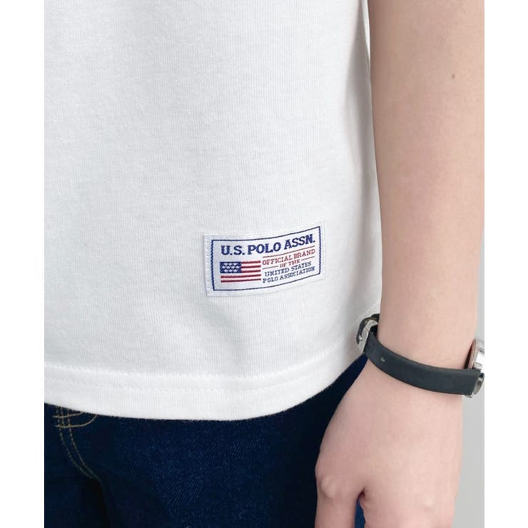 U.S.POLO ASSN.ワンポイント刺繍半袖Tシャツ | moment+ | 詳細画像11 