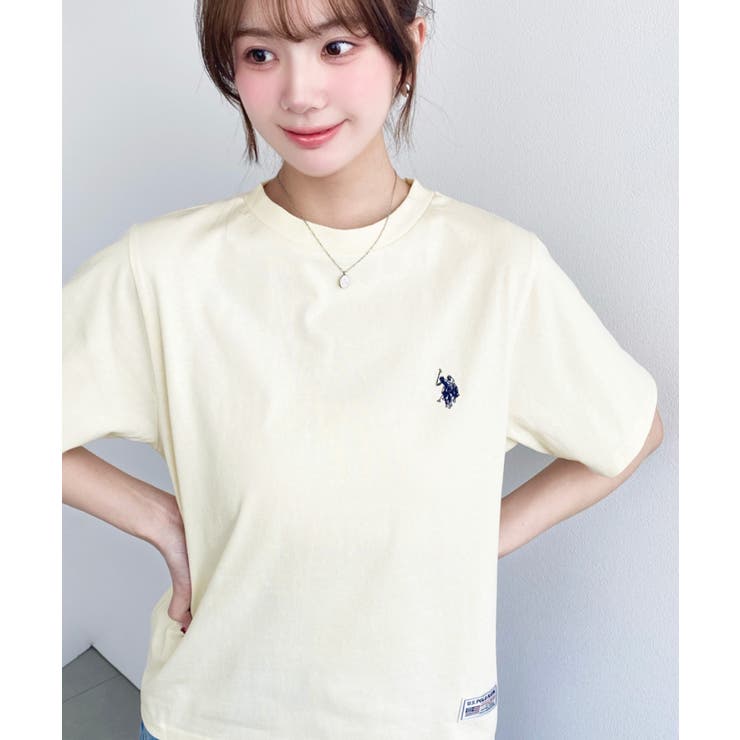 U.S.POLO ASSN.ワンポイント刺繍半袖Tシャツ | moment+ | 詳細画像29 
