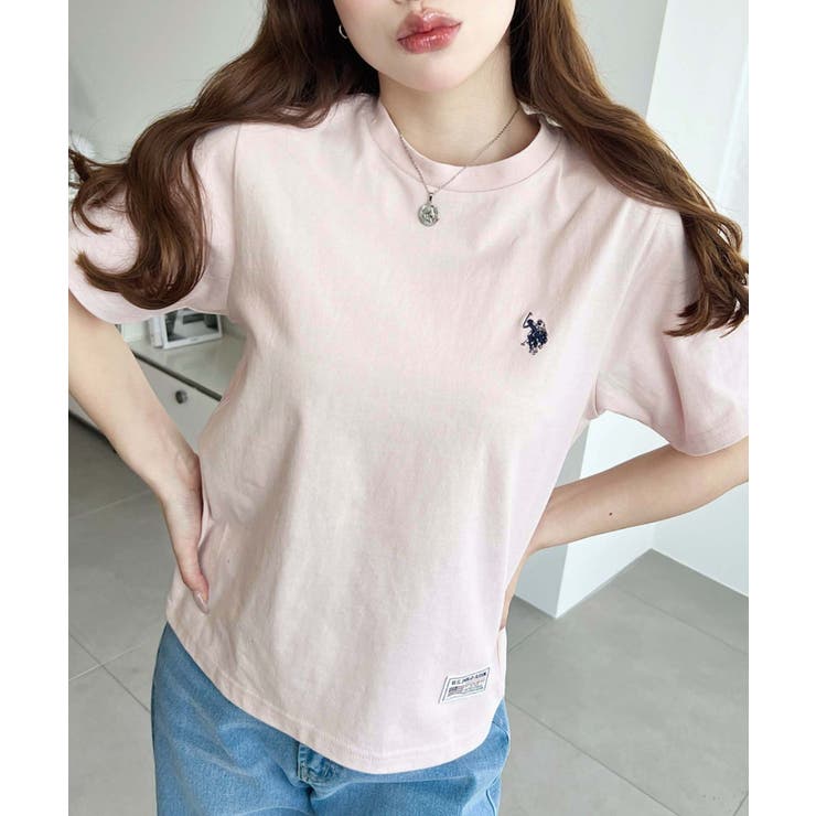 U.S.POLO ASSN.ワンポイント刺繍半袖Tシャツ | moment+ | 詳細画像36 