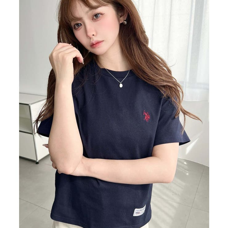 U.S.POLO ASSN.ワンポイント刺繍半袖Tシャツ | moment+ | 詳細画像47 