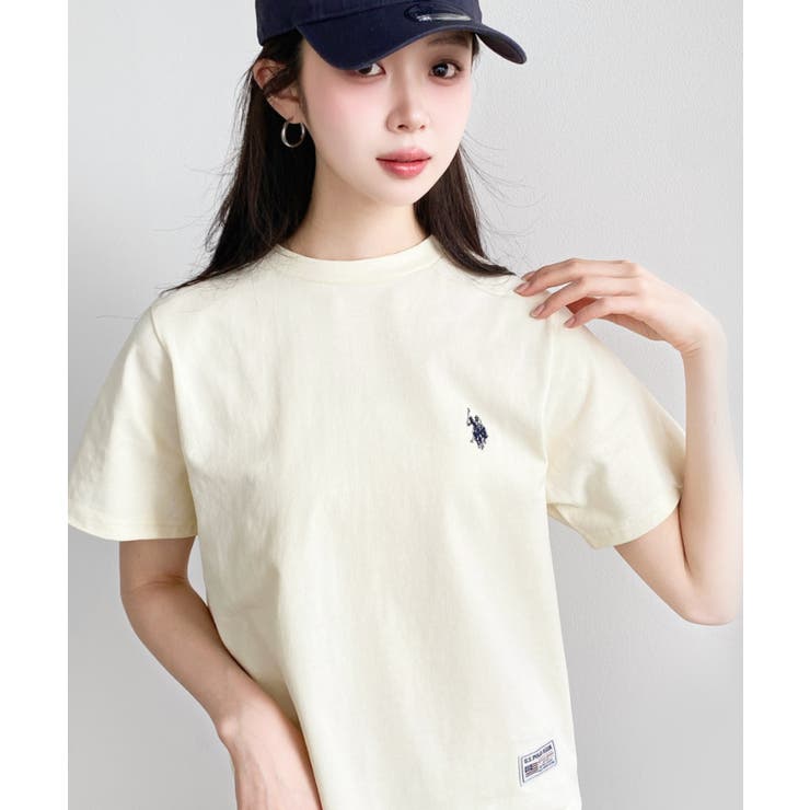 U.S.POLO ASSN.ワンポイント刺繍半袖Tシャツ | moment+ | 詳細画像54 