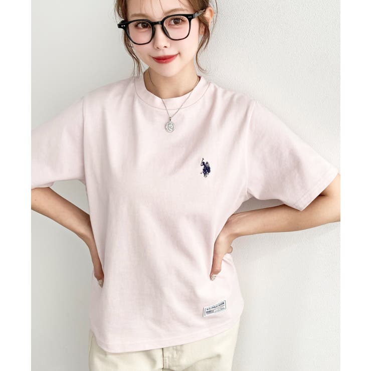 U.S.POLO ASSN.ワンポイント刺繍半袖Tシャツ | moment+ | 詳細画像63 