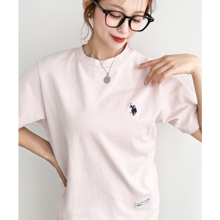 U.S.POLO ASSN.ワンポイント刺繍半袖Tシャツ | moment+ | 詳細画像64 