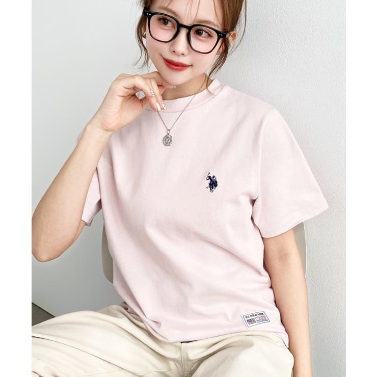 U.S.POLO ASSN.ワンポイント刺繍半袖Tシャツ | moment+ | 詳細画像66 
