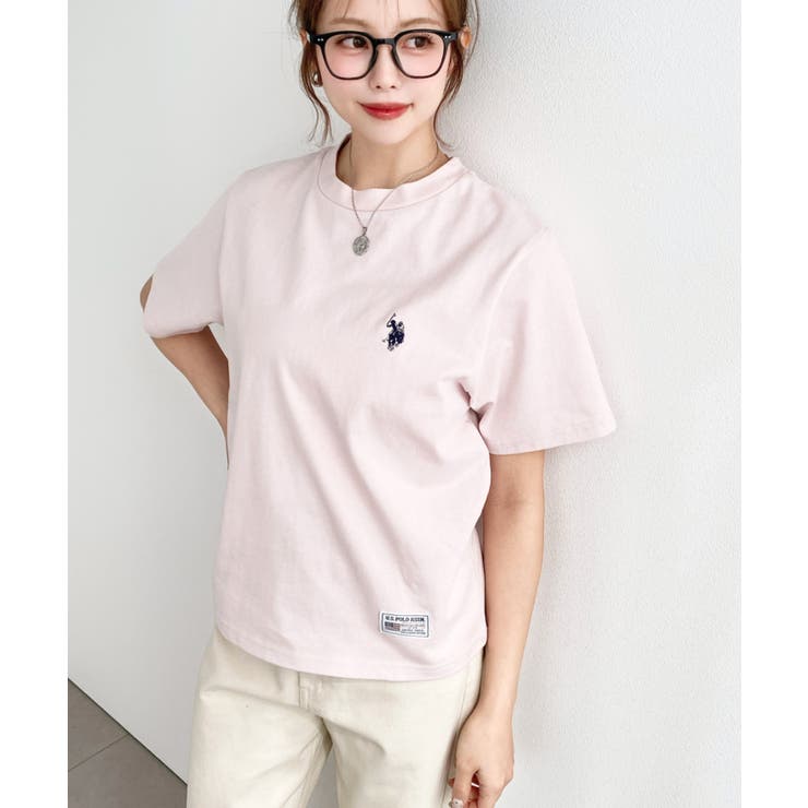 U.S.POLO ASSN.ワンポイント刺繍半袖Tシャツ | moment+ | 詳細画像67 