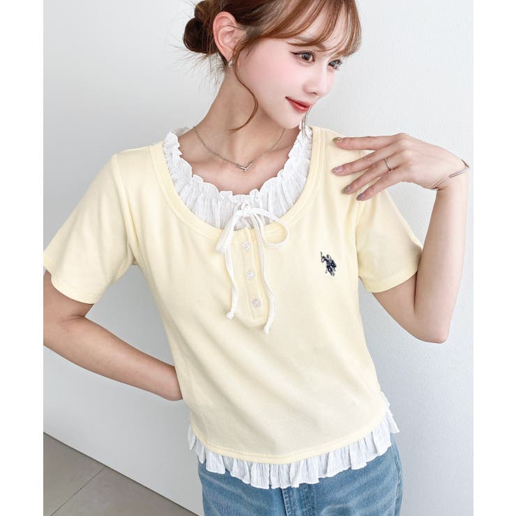 イエロー | U S POLO | moment+