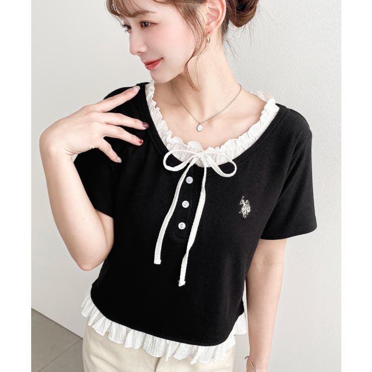 ブラック | U S POLO | moment+