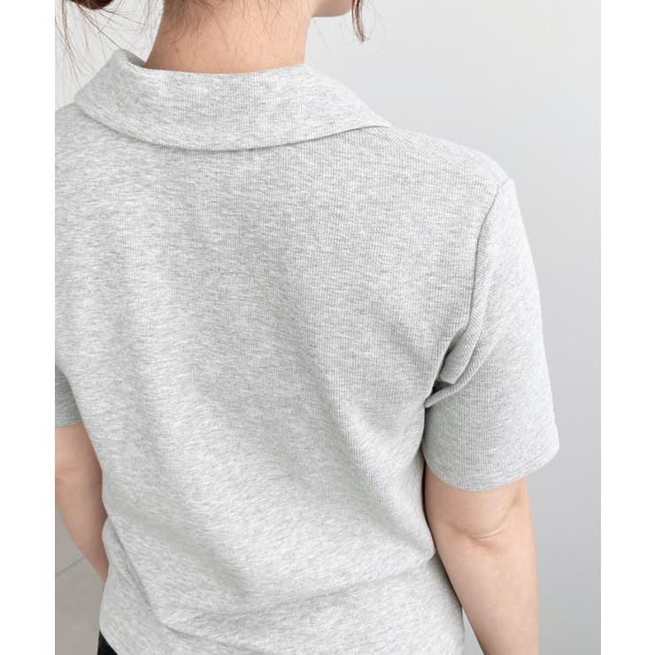 U.S.POLO ASSN.ワンポイント刺繍スキッパー衿半袖カットソー | moment+ | 詳細画像33 