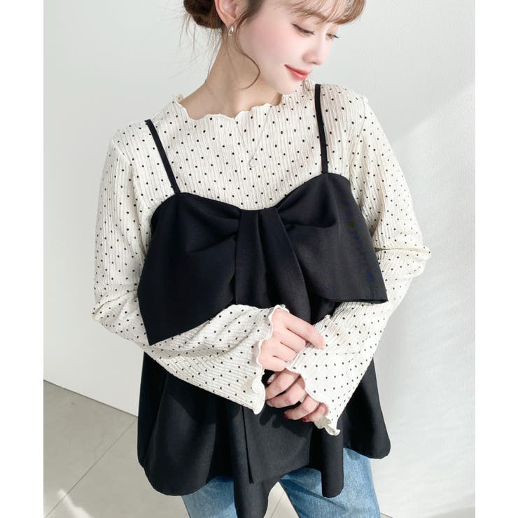 ビックリボンキャミビスチェ | moment+ | 詳細画像22 