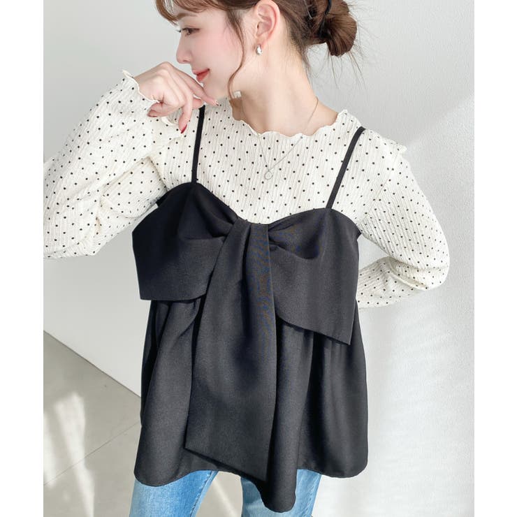 ビックリボンキャミビスチェ | moment+ | 詳細画像23 