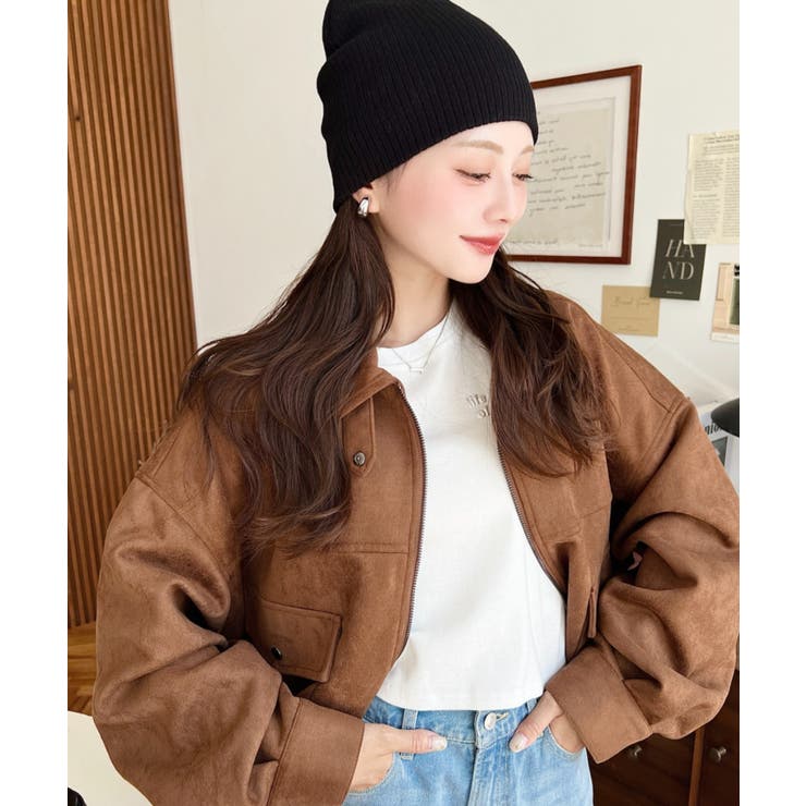 リブ編みニット帽 | moment+ | 詳細画像15 