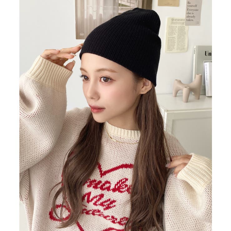 リブ編みニット帽 | moment+ | 詳細画像18 