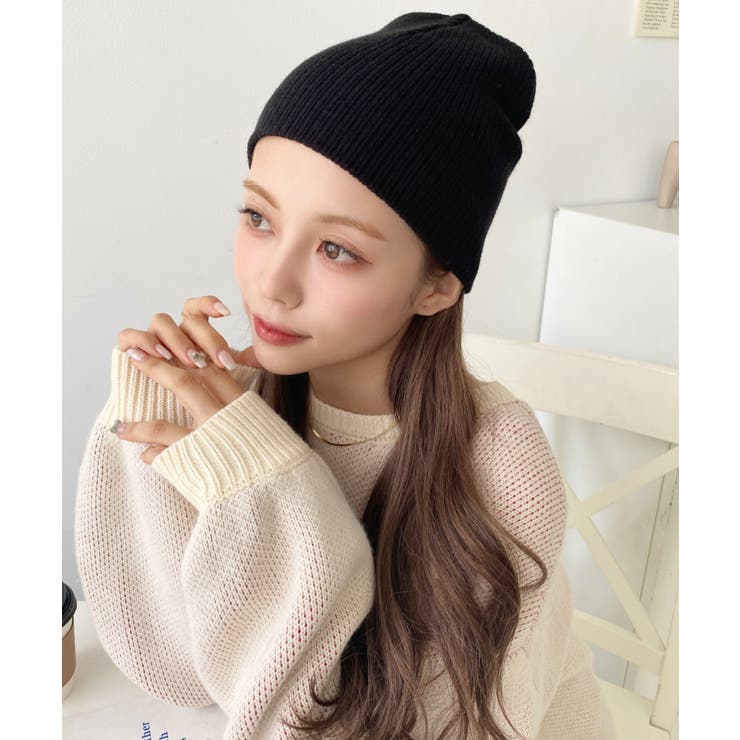 リブ編みニット帽 | moment+ | 詳細画像20 
