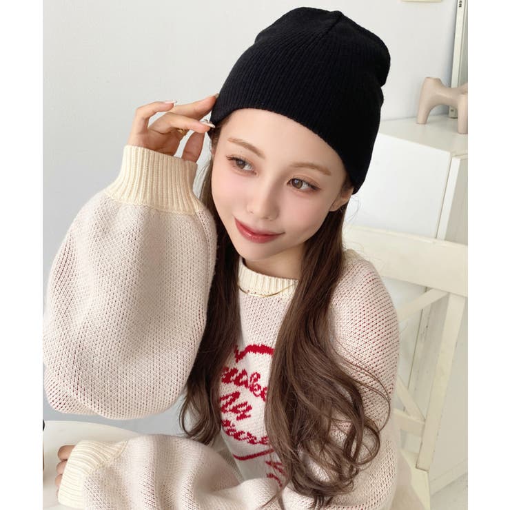 リブ編みニット帽 | moment+ | 詳細画像21 