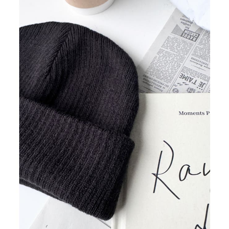 リブ編みニット帽 | moment+ | 詳細画像28 