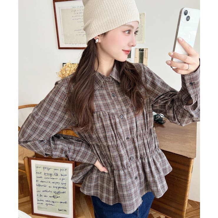 リブ編みニット帽 | moment+ | 詳細画像4 