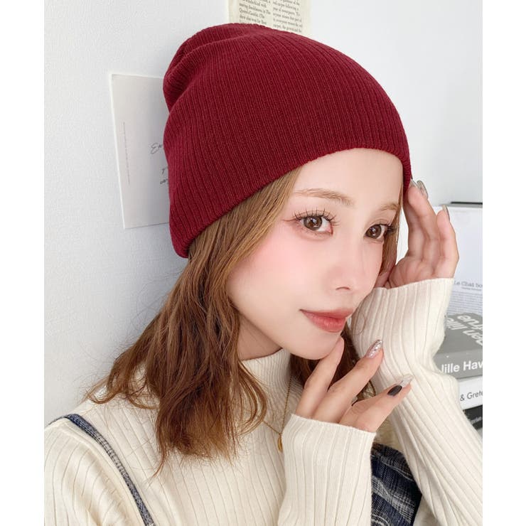 リブ編みニット帽 | moment+ | 詳細画像51 