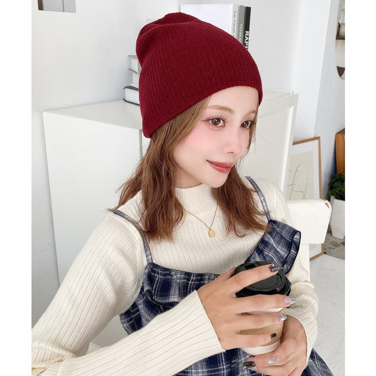 リブ編みニット帽 | moment+ | 詳細画像53 