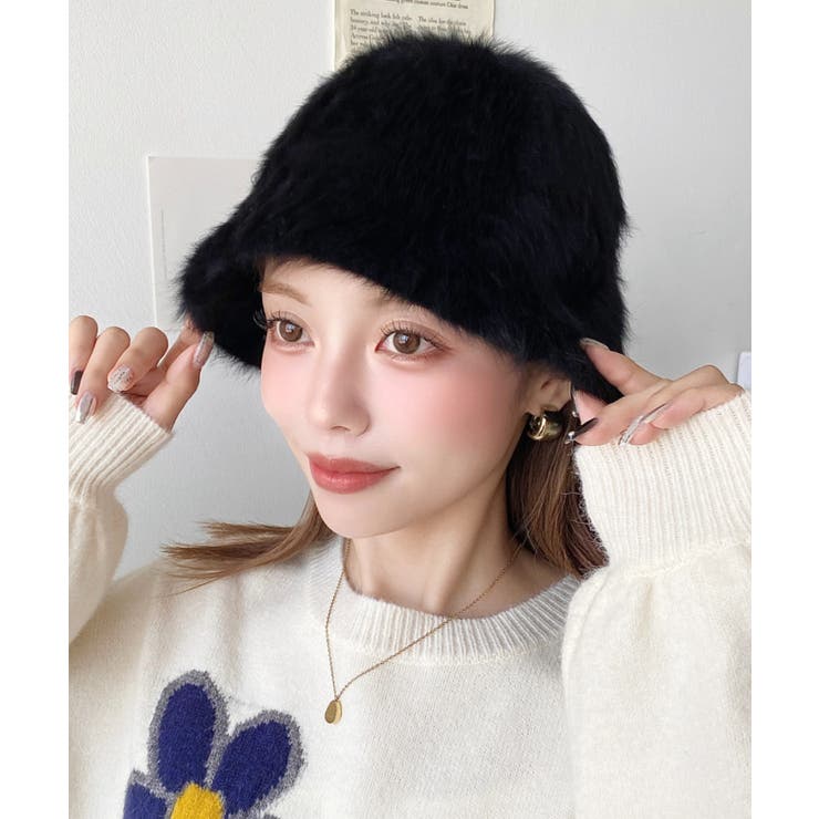 シャギーバケットハット | moment+ | 詳細画像10