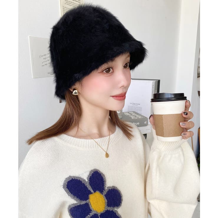 シャギーバケットハット | moment+ | 詳細画像11