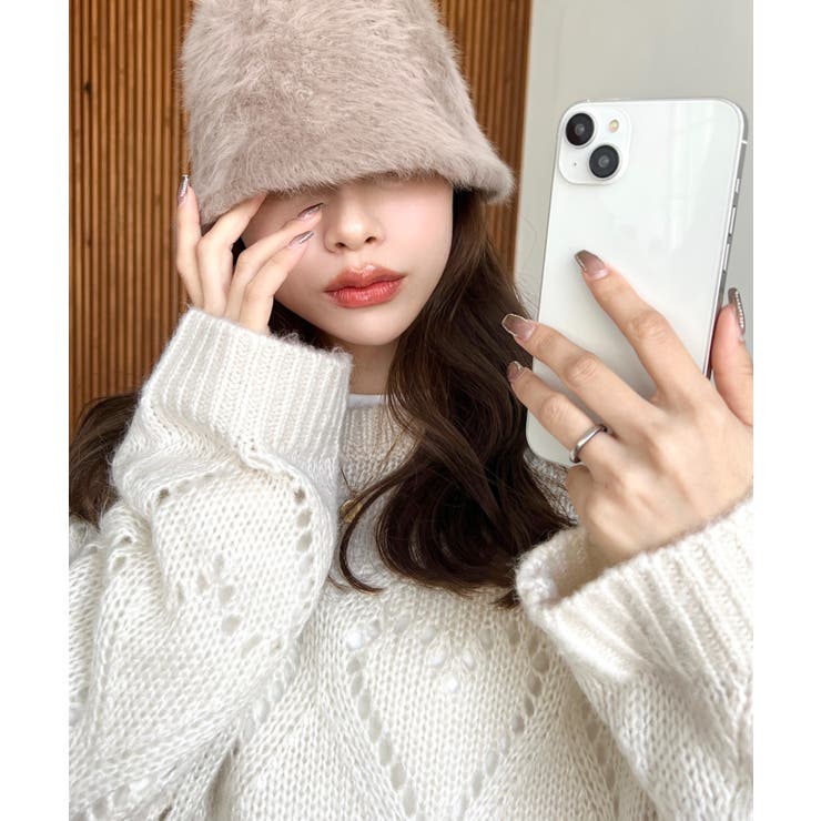 シャギーバケットハット | moment+ | 詳細画像25