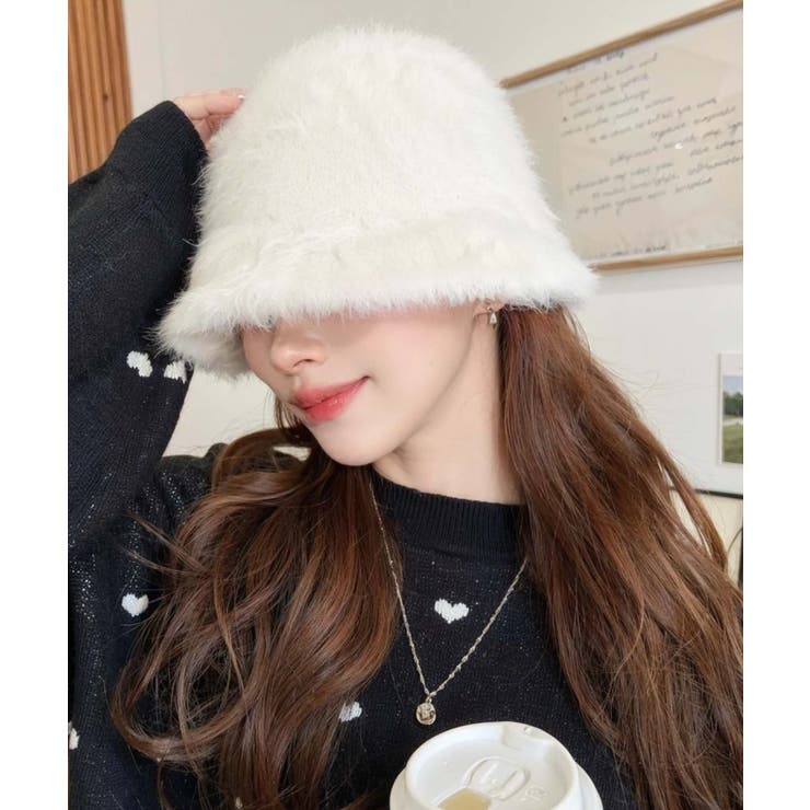 シャギーバケットハット | moment+ | 詳細画像4