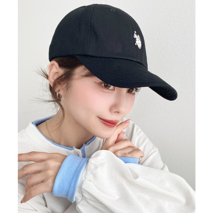 U.S.POLO ASSN. ワンポイントロゴ刺繍キャップ | moment+ | 詳細画像18 