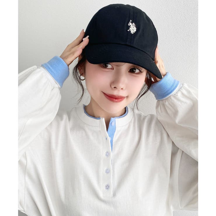 U.S.POLO ASSN. ワンポイントロゴ刺繍キャップ | moment+ | 詳細画像20 