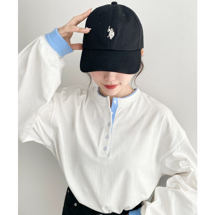 U.S.POLO ASSN. ワンポイントロゴ刺繍キャップ | moment+ | 詳細画像21 