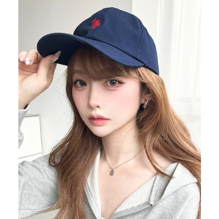 U.S.POLO ASSN. ワンポイントロゴ刺繍キャップ | moment+ | 詳細画像31 