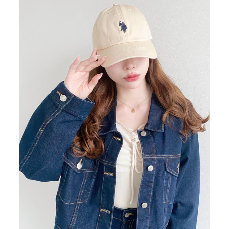 U.S.POLO ASSN. ワンポイントロゴ刺繍キャップ | moment+ | 詳細画像6 