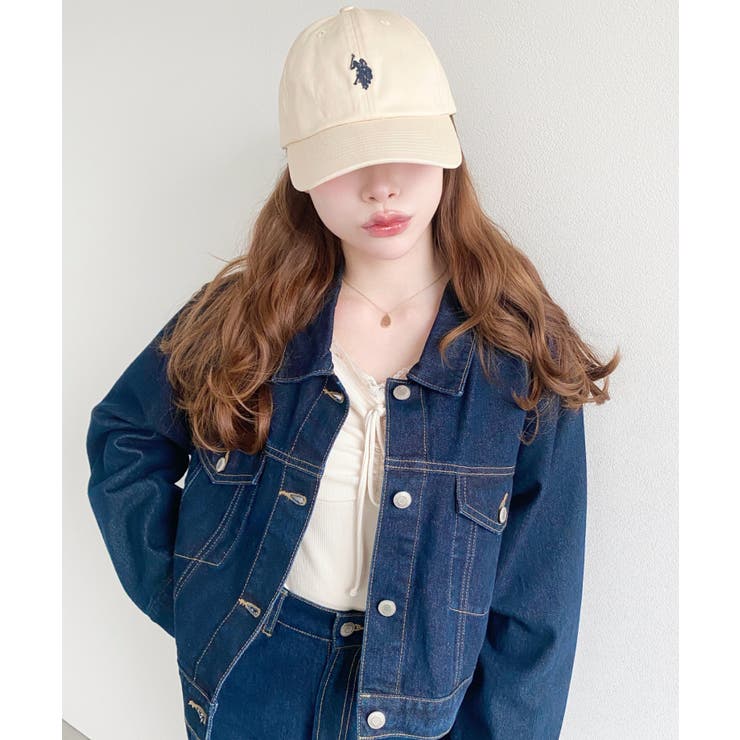 U.S.POLO ASSN. ワンポイントロゴ刺繍キャップ | moment+ | 詳細画像7 