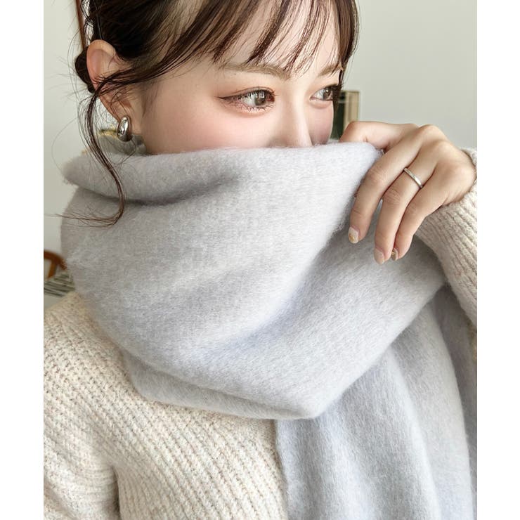 34色展開ボリュームフリンジマフラー | moment+ | 詳細画像10 