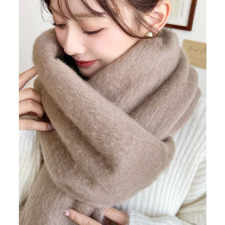 34色展開ボリュームフリンジマフラー | moment+ | 詳細画像19 