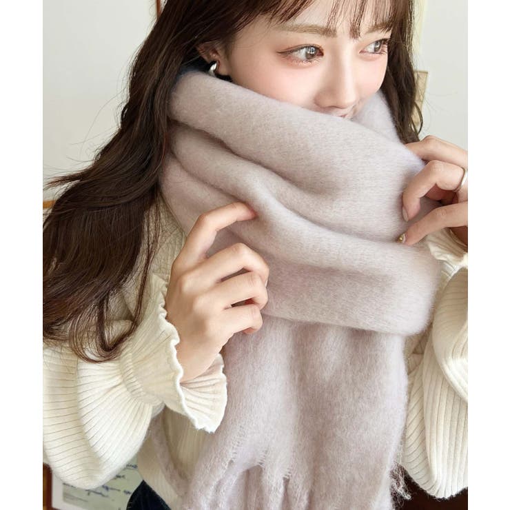 34色展開ボリュームフリンジマフラー | moment+ | 詳細画像24 