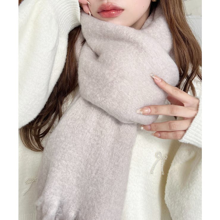 34色展開ボリュームフリンジマフラー | moment+ | 詳細画像26 